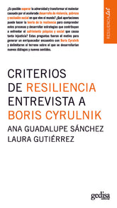 CRITERIOS DE RESILIENCIA - 9788416572168